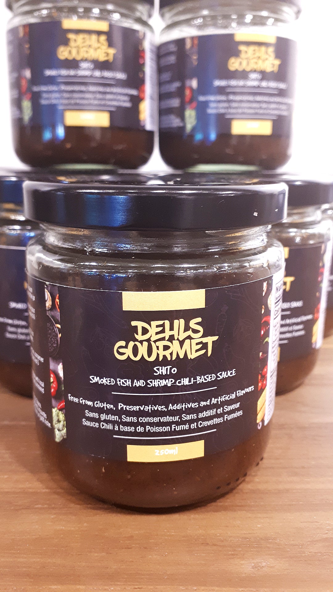 Shito Sauce (Non-Vegan/Vegan) 250 ml - Dehls Gourmet