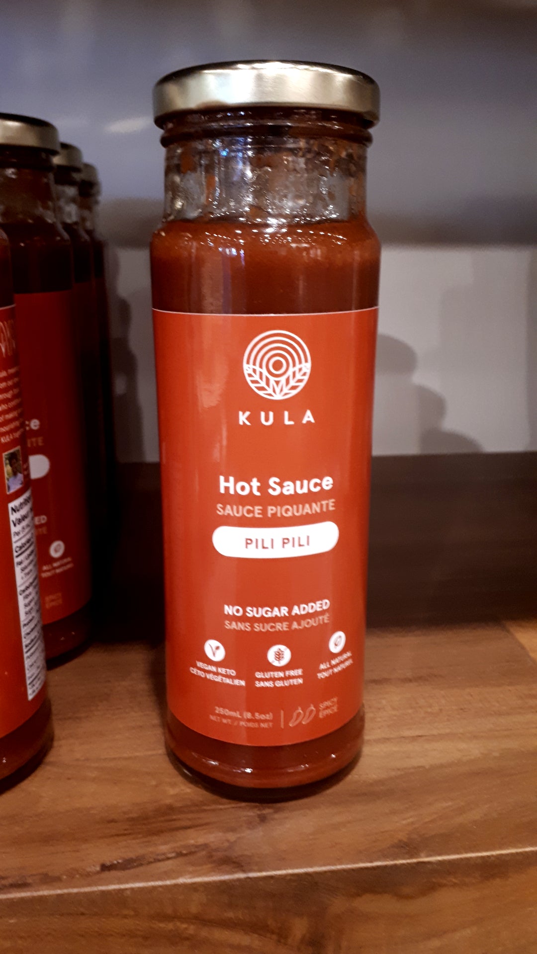KULA - Hot Sauce Pili Pili 250ml (8.5 oz)