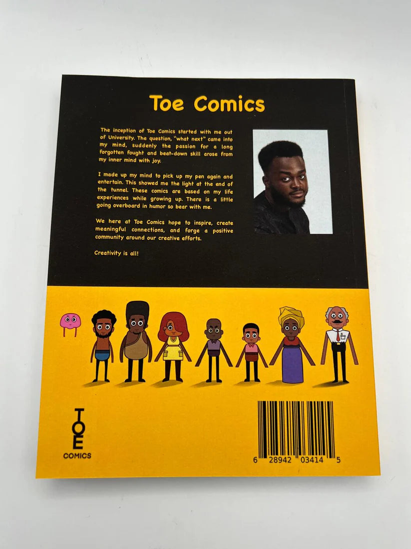 Toe comic book - a taste of the Naija street