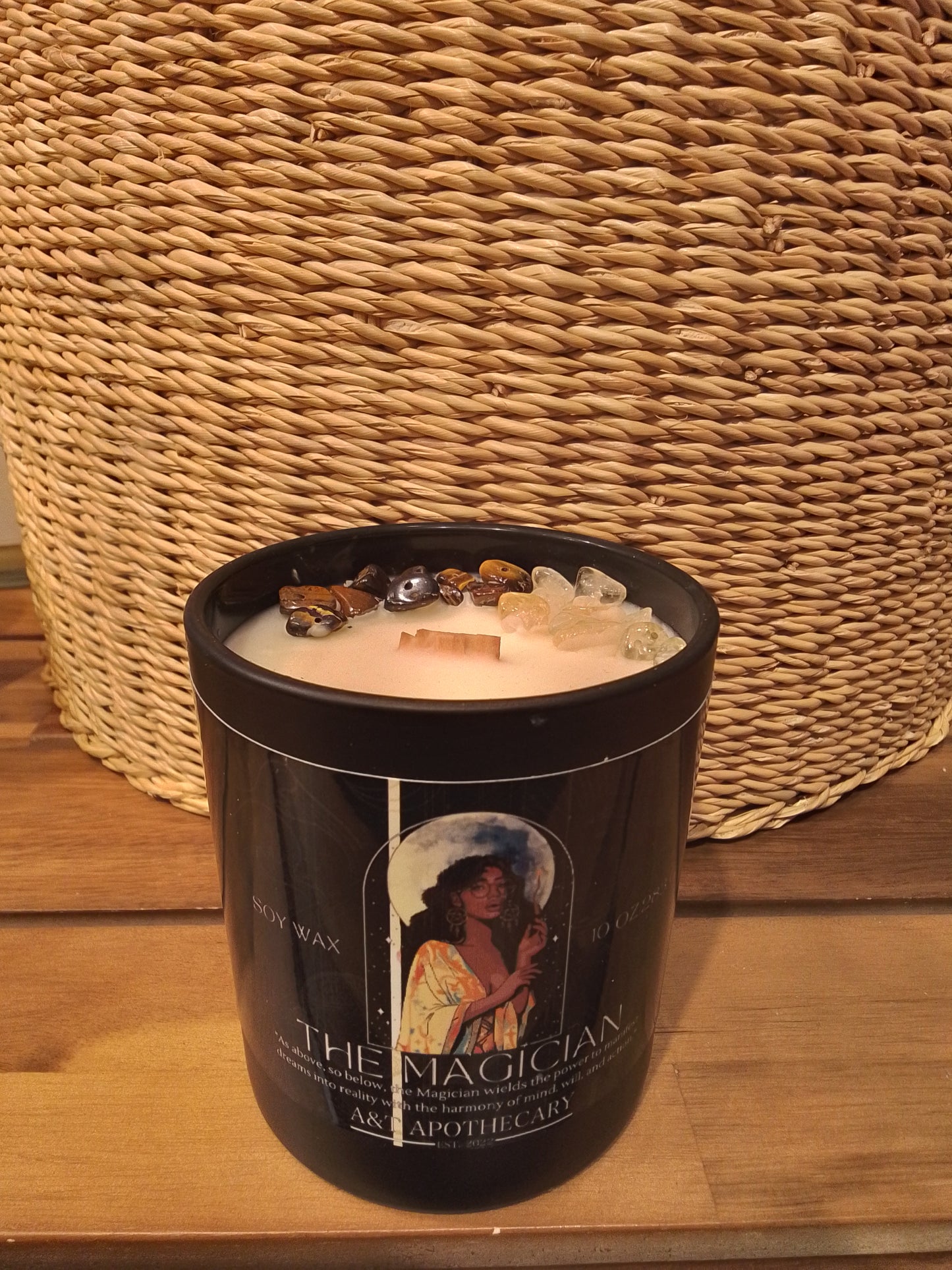 Small Crystal Candles