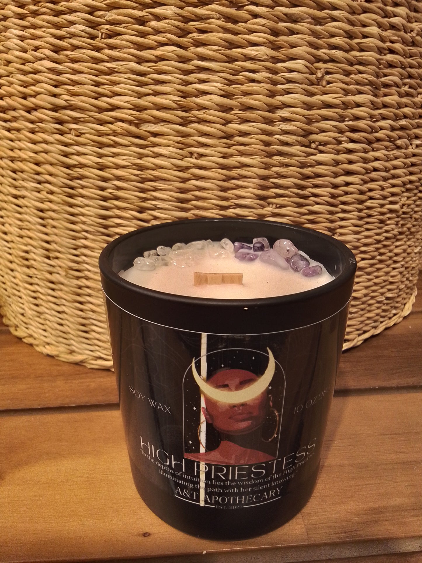 Small Crystal Candles