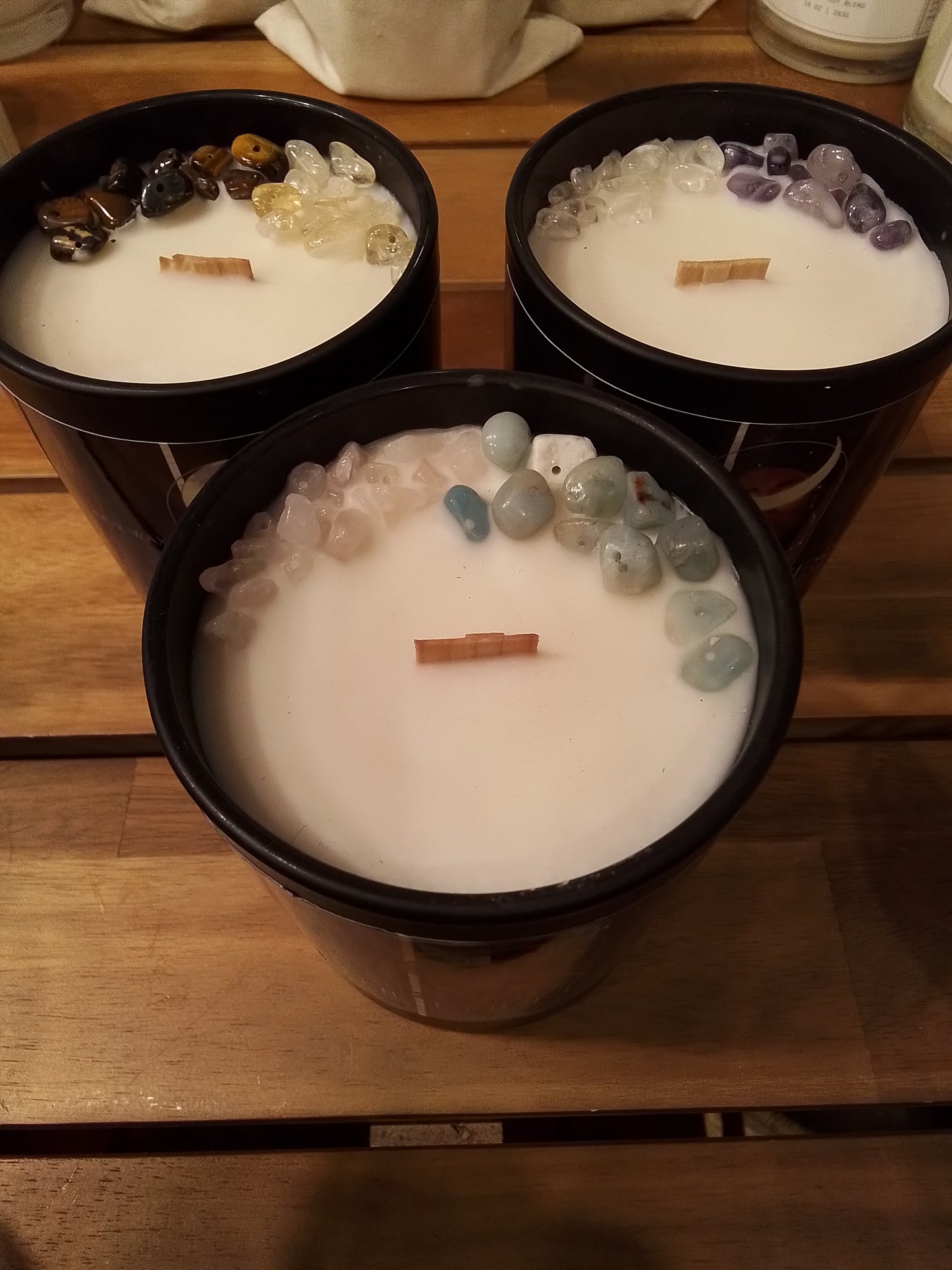 Small Crystal Candles