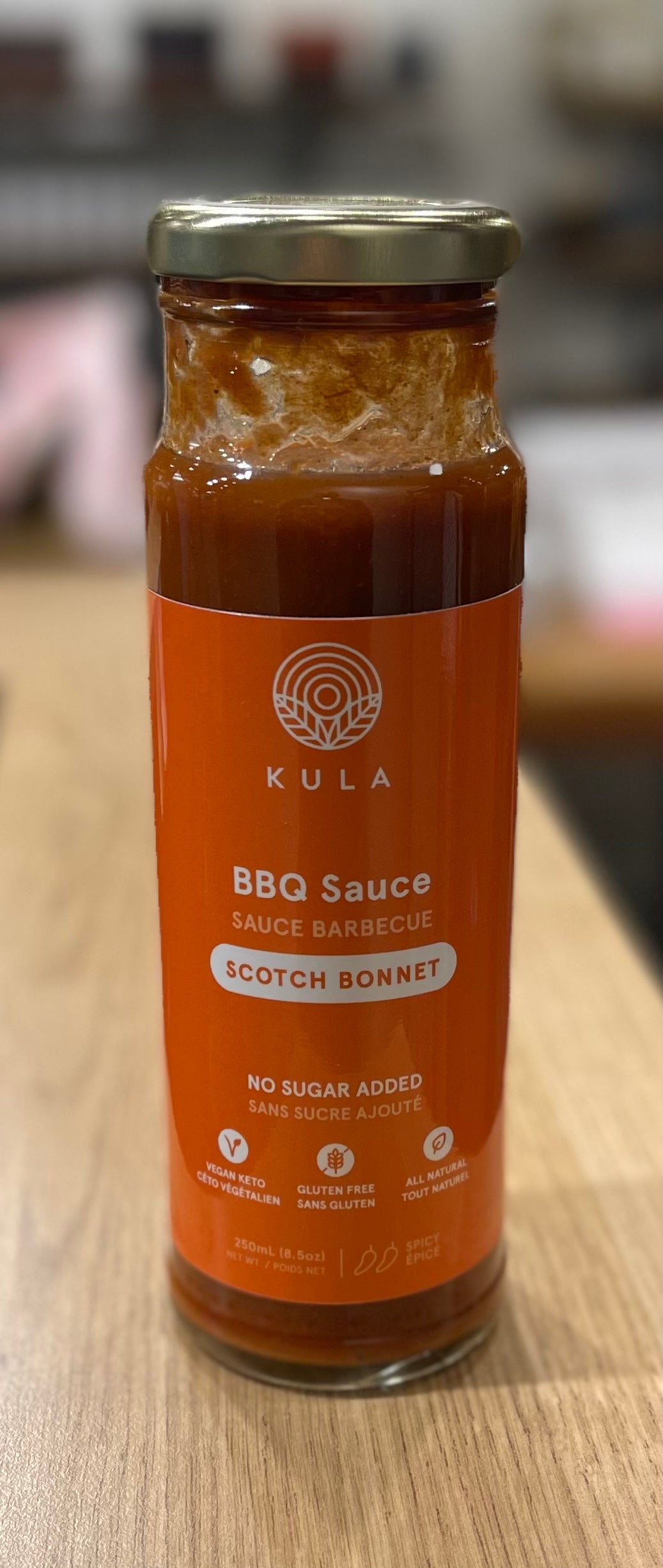 KULA BBQ Sauce - Scotch Bonnet 250ml (8.5 oz)