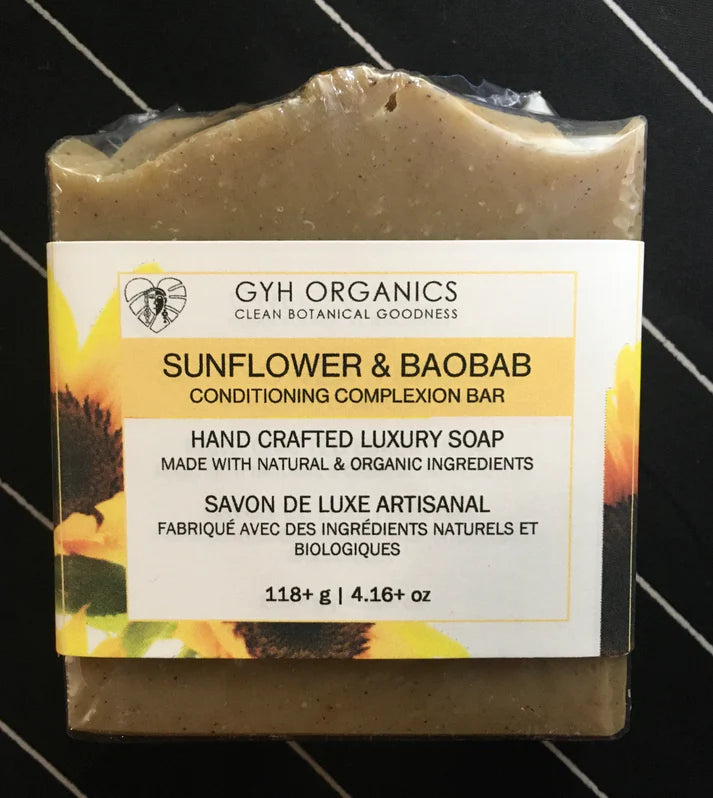UNSCENTED - SUNFLOWER & BAOBAB SOAP