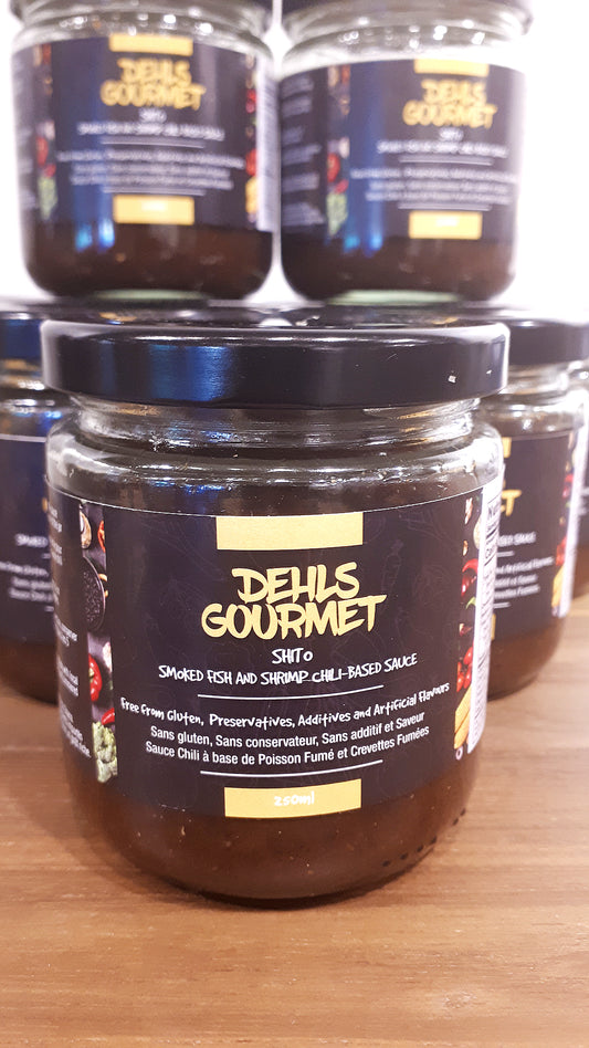 Shito Sauce (Non-Vegan/Vegan) 250 ml - Dehls Gourmet