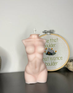 SLIM FEMALE BODY CANDLE