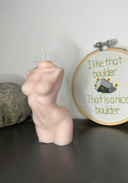 SLIM FEMALE BODY CANDLE