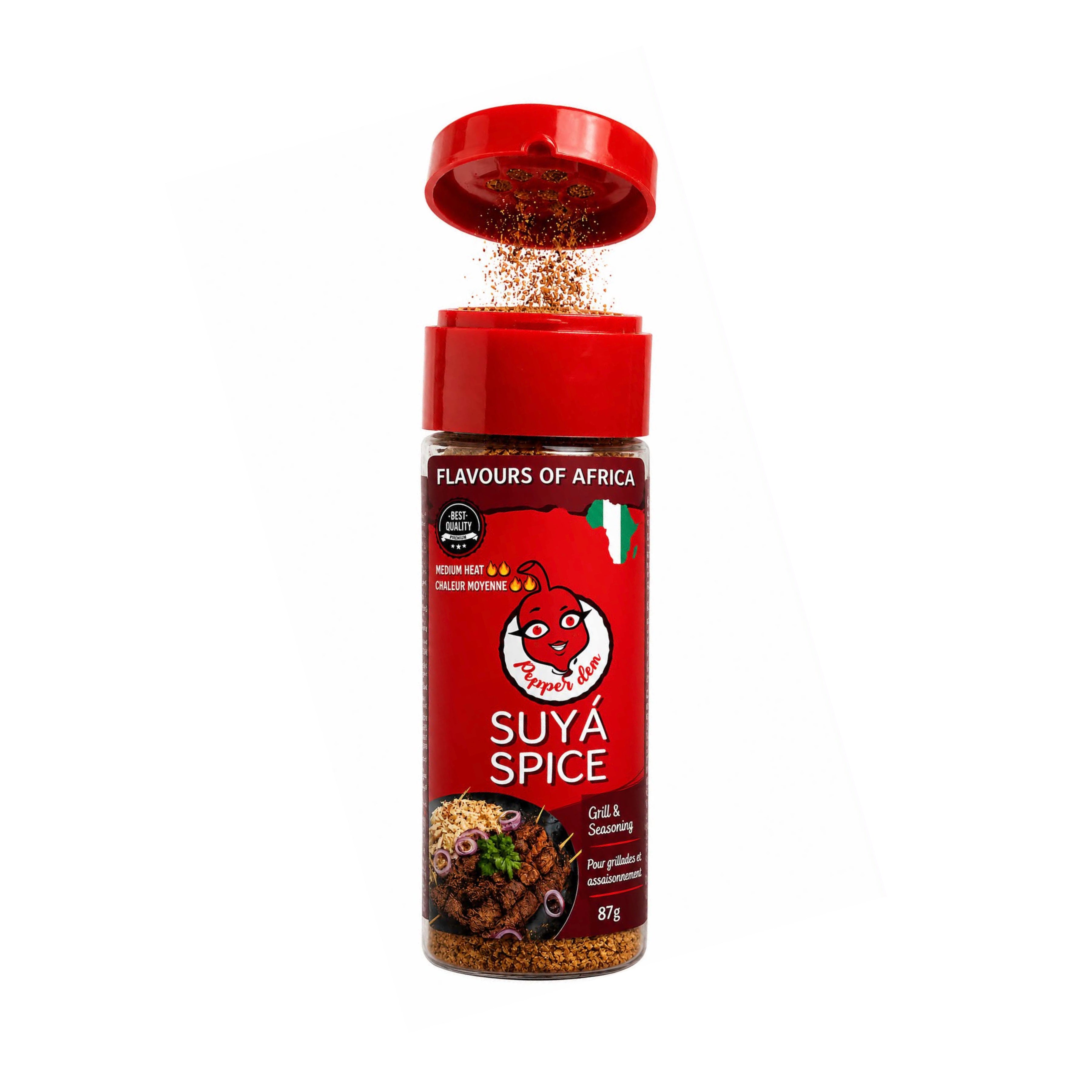 Suya Spice Portable Shaker