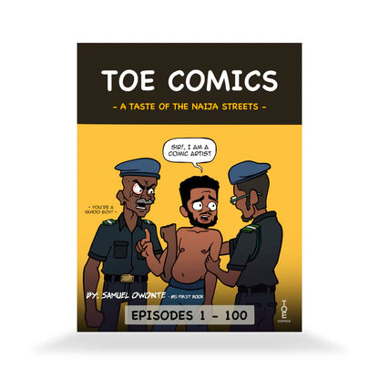 Toe comic book  - a taste of the Naija street