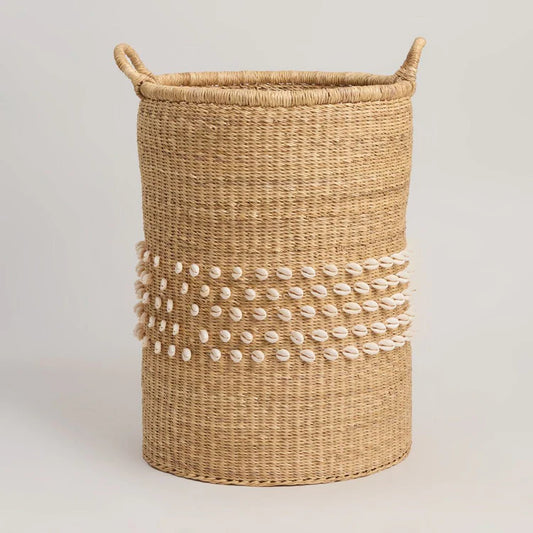 Cowrie Basket (Woven Worldwide)