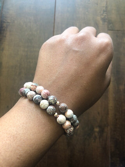 Crystal beaded Bracelet - I Trust Vibes
