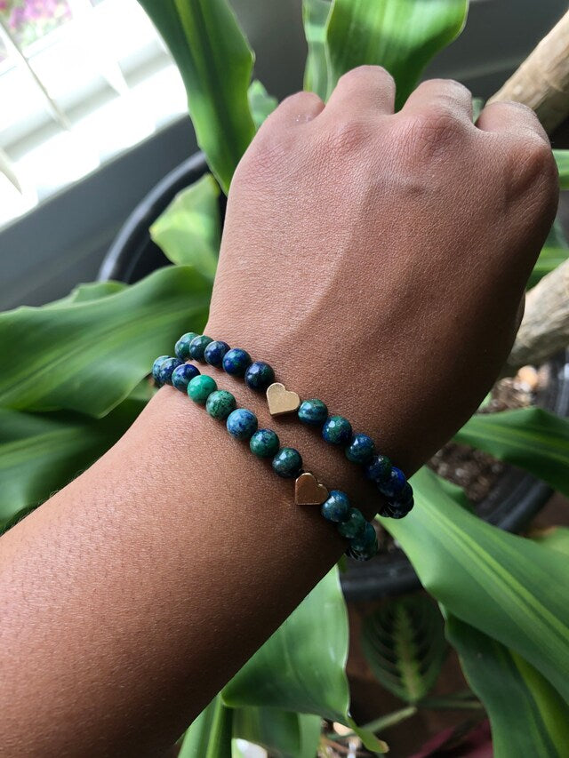 Crystal beaded Bracelet - I Trust Vibes