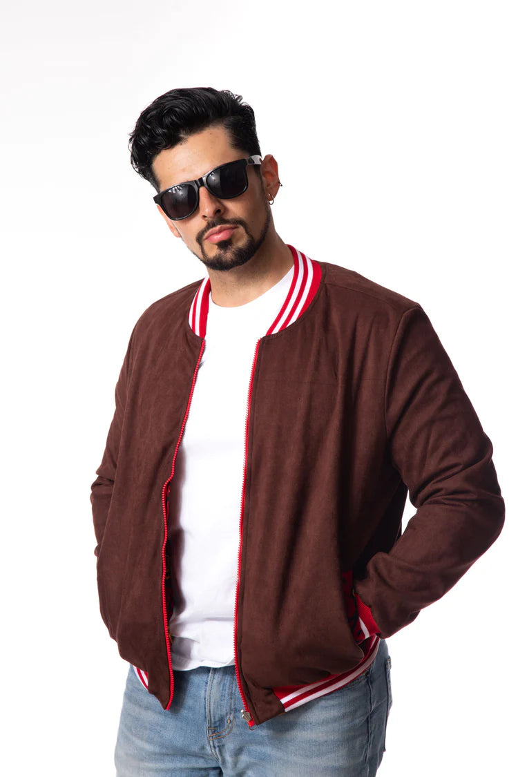 Unisex African Print Reversible Bomber Jacket