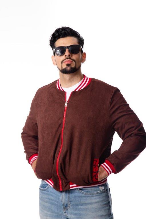 Unisex African Print Reversible Bomber Jacket