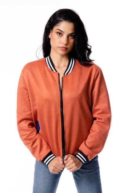 Unisex African Print Reversible Bomber Jacket