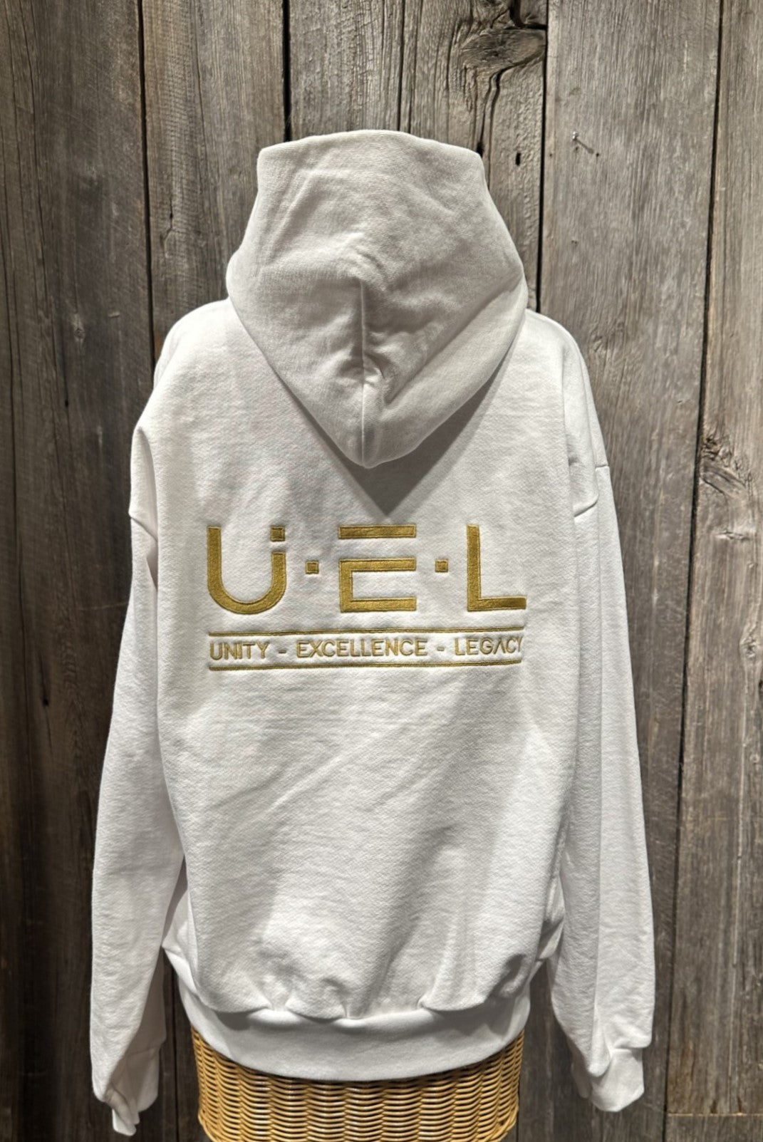 UEL Excellence Hoodie - White