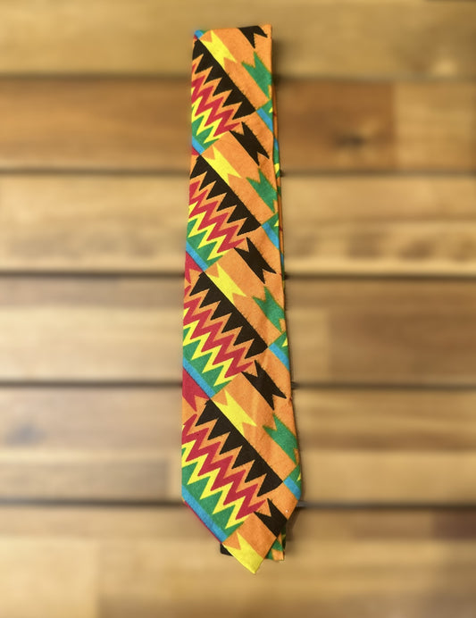 AFRICAN PRINT NECKTIE
