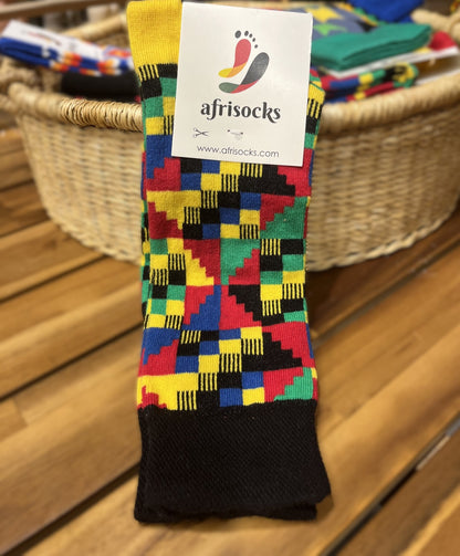 AFRICAN PRINTED SOCKS