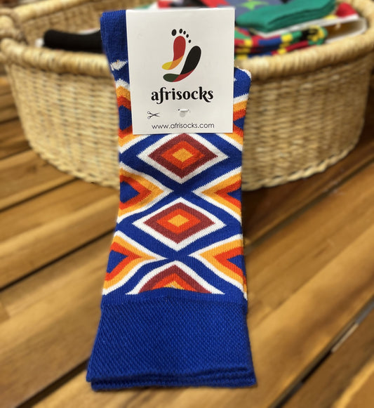 AFRICAN PRINTED SOCKS