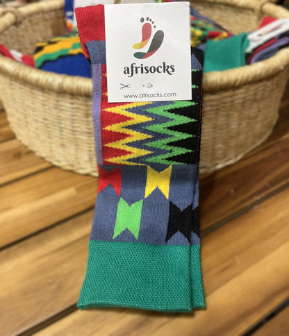 AFRICAN PRINTED SOCKS