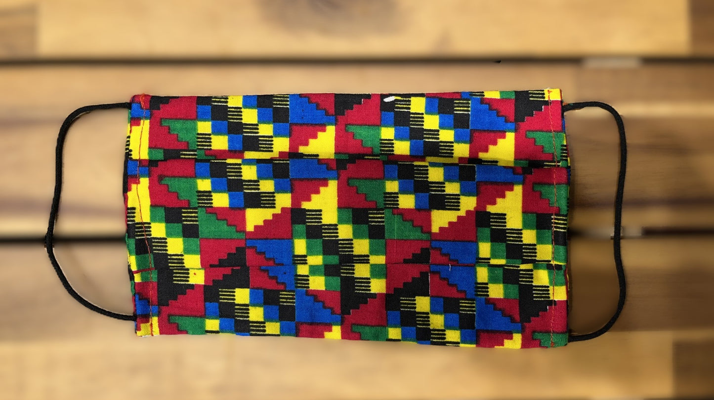 AFRICAN PRINT FACE MASKS