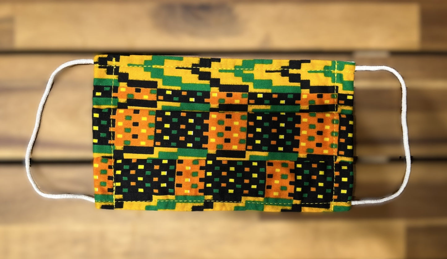 AFRICAN PRINT FACE MASKS