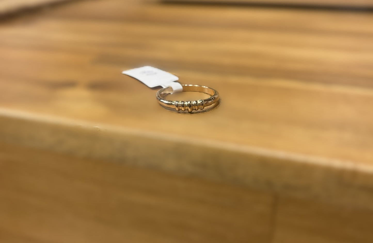 Assorted gold rings -i trust vibes