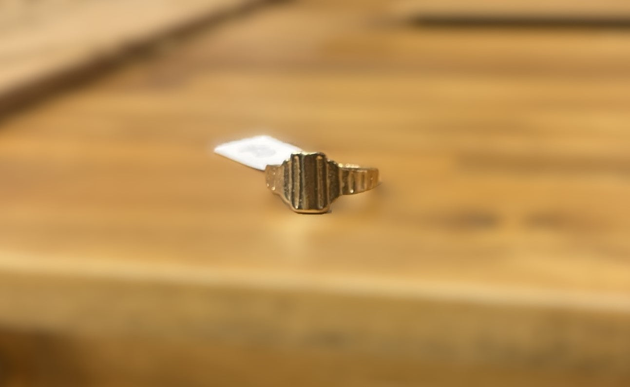 Assorted gold rings -i trust vibes